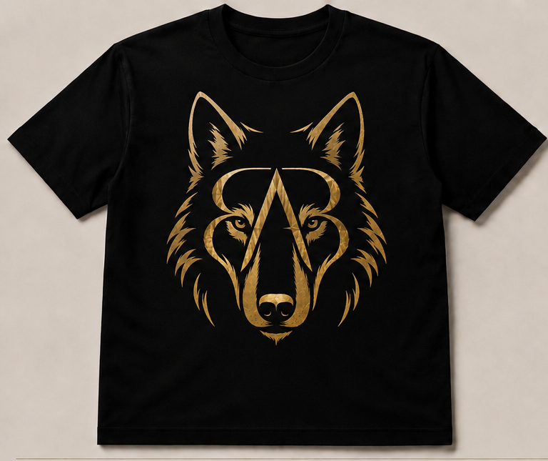 Wolf Head Tee front